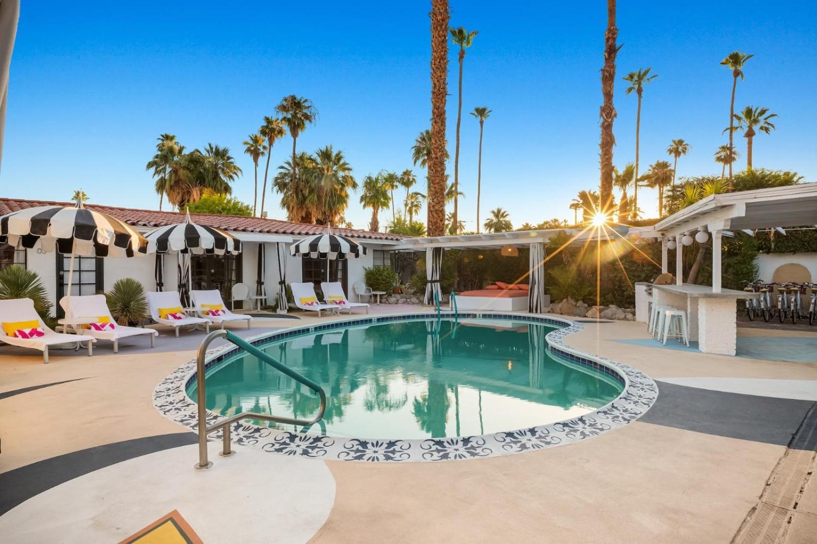 Hotel Natural Palm Springs Escape Poolside Plus Downtown Zewnętrze zdjęcie
