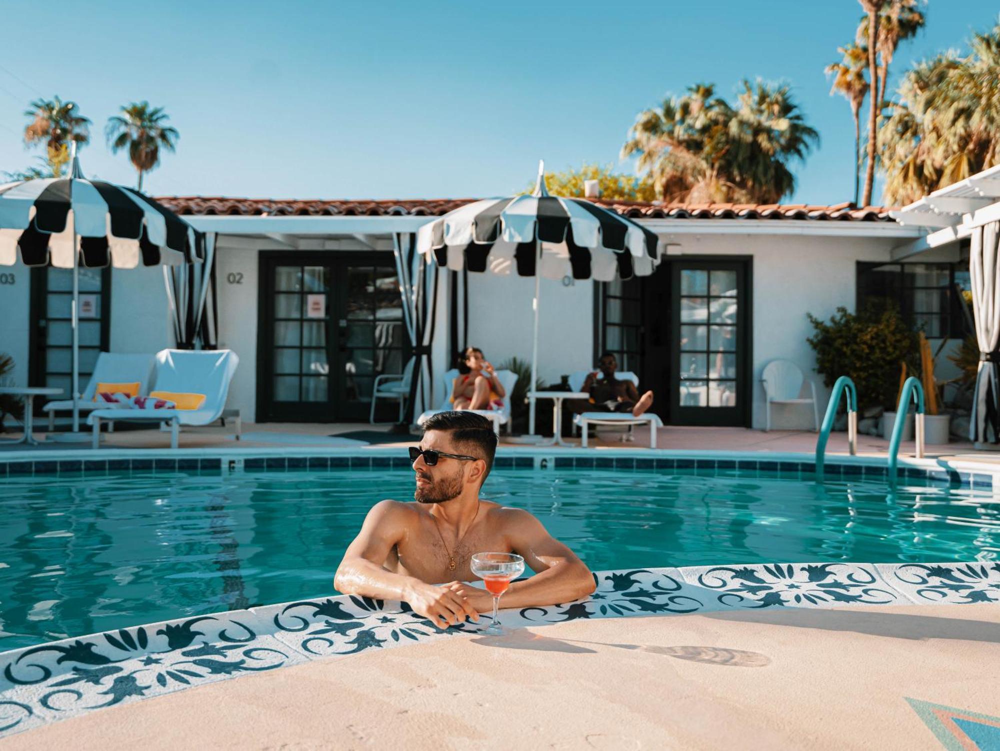 Hotel Natural Palm Springs Escape Poolside Plus Downtown Zewnętrze zdjęcie