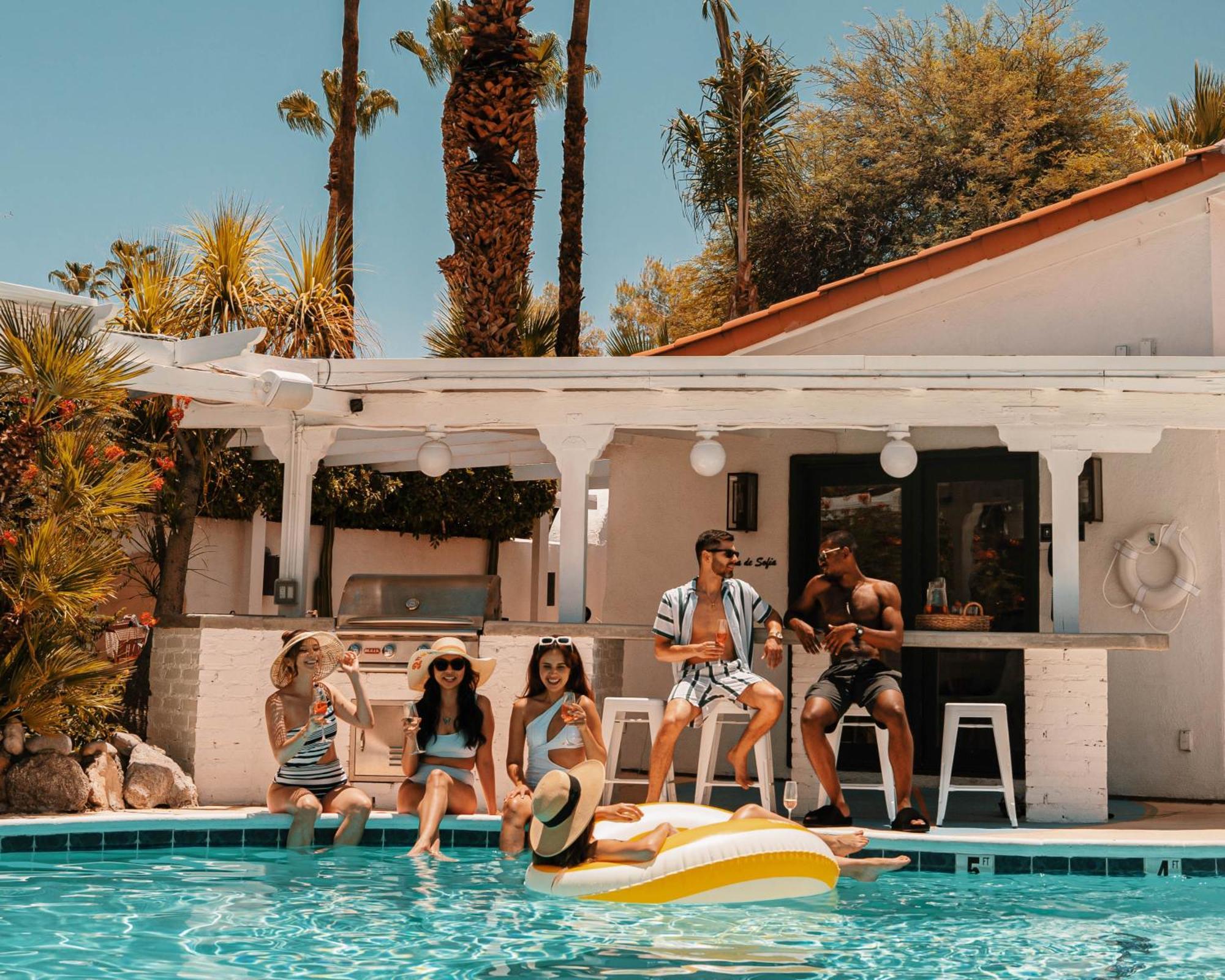Hotel Natural Palm Springs Escape Poolside Plus Downtown Zewnętrze zdjęcie